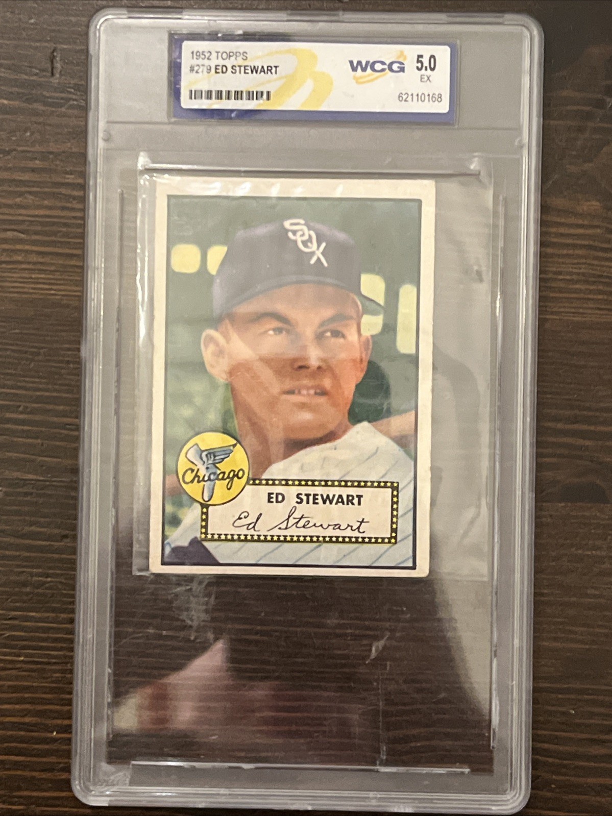 Ed Stewart 1952, Topps 279 WCG 5