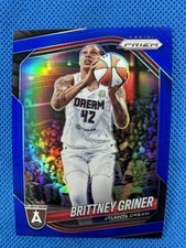 2025 #46 Brittney Griner Panini Prizm WNBA Blue Prizm 069/199 Atlanta Dream