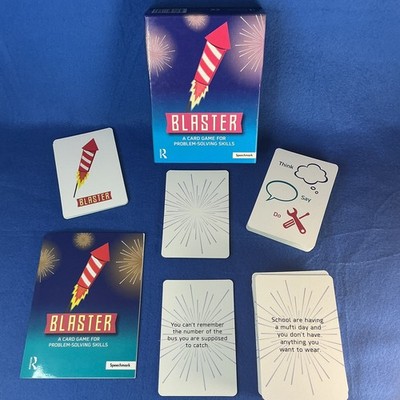 2019 BLASTER: A Card Game for Problem-Solving Skills by Routledge; 2-7 Players