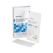 McKesson Skin Closure Adhesive Strips, Reinforced Steri Strip for Wound Care,...