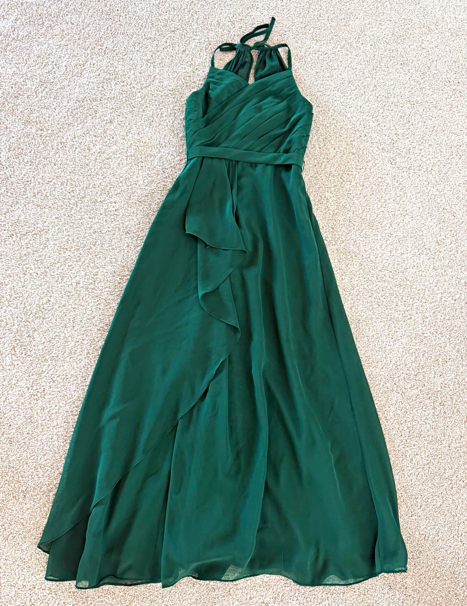 azazie bridesmaid dresses sale Formal for Formal wear 尺寸:US 12 global-print-Retro Chevron Blue Women A.L.C. One Shoulder