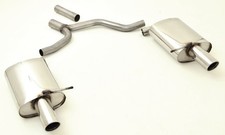 Friedrich Motorsport Duplex-Sportendschalldämpfer für Audi A4 B6 (8E/8H) 2WD, 1.