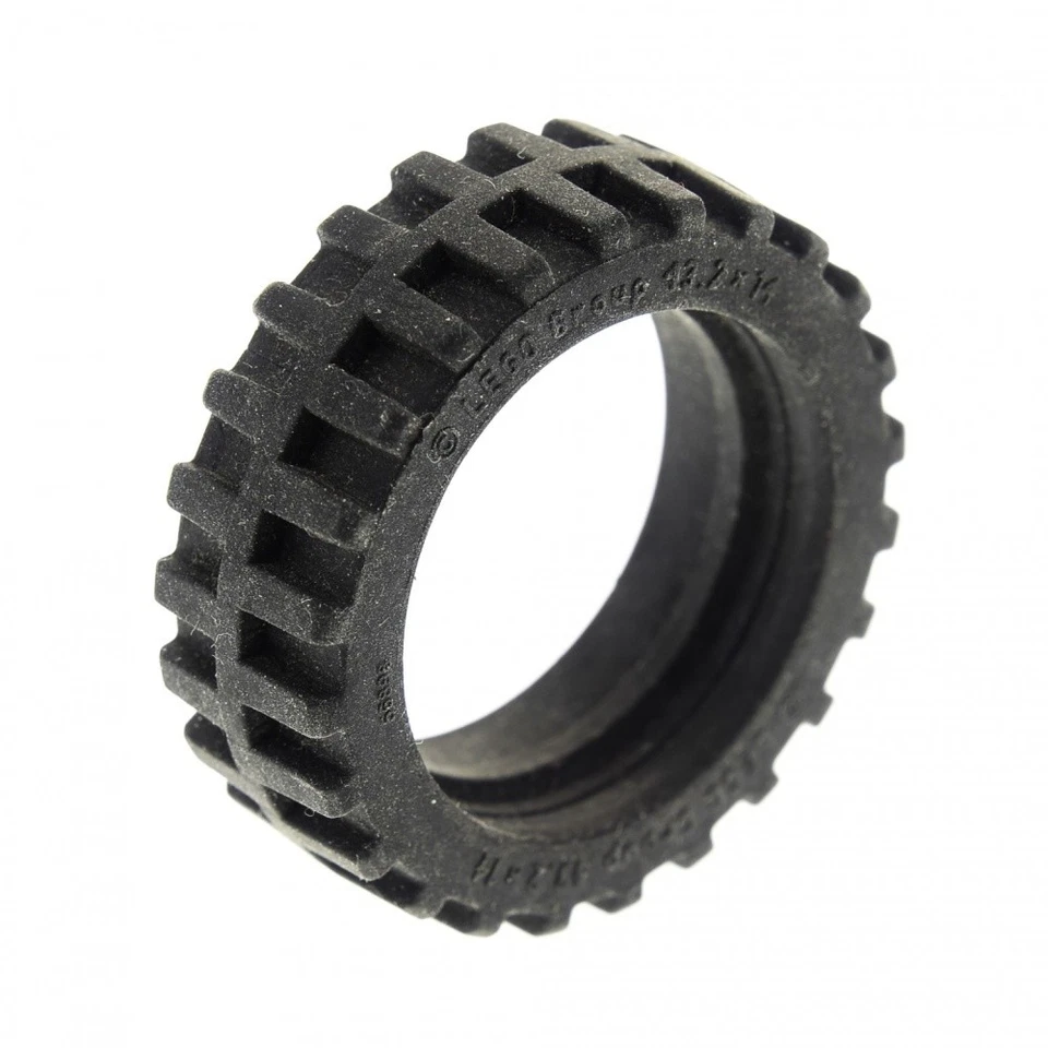 1x Lego Technic Rad 43.2x14 schwarz Reifen solo Offset Tread 4539268 56898