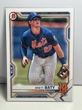 2021 Bowman Prospects Brett Baty New York Mets #BP-67