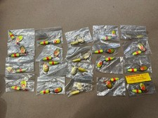 Lot Of 20 New Old Stock Erie “A” Walleye Weight Forward 5/8 Oz Erie Dearie #118