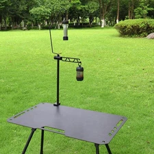 Camping Lantern Stand Metal Desktop Light Support for Outdoor Activities BBQ
