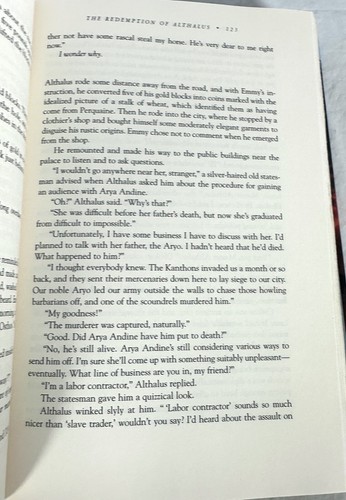 The Redemption of Althalus by Leigh & David Eddings HC w/DJ 1st American Edition - Picture 7 of 12