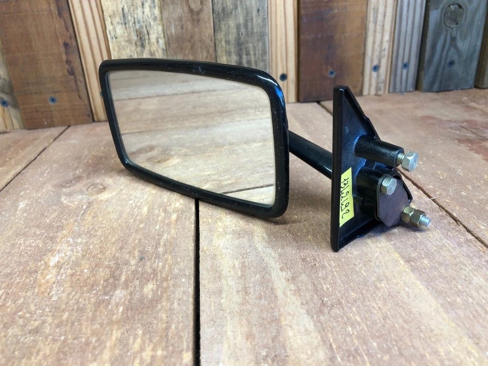 Espejo retrovisor negro lado del conductor izquierdo FIAT 131 LS herrajes 124 125 126 127 128 500 600 Foto 3 de 4