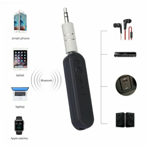 3.5mm AUX Jack Audio Stereo Music Wireless Bluetooth Home Car Receiver Adapter - Picture 4 of 10