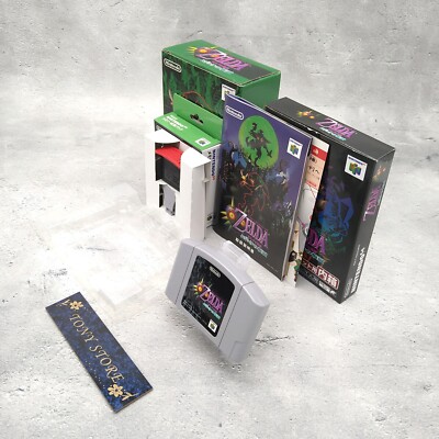 The Legend Of Zelda Majora's Mask Memory Pak Expansion Nintendo 64 Japan  Game