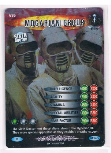 DOCTOR WHO BATTLE IN TIME - ULTIMATE MONSTER - RARE CARDS(YOU CHOOSE)-B-FREE P&P - Picture 17 of 21