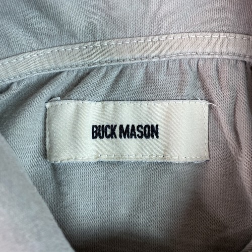 Polo Buck Mason uomo XS beige manica corta maglia leggera cotone - Foto 2 di 12