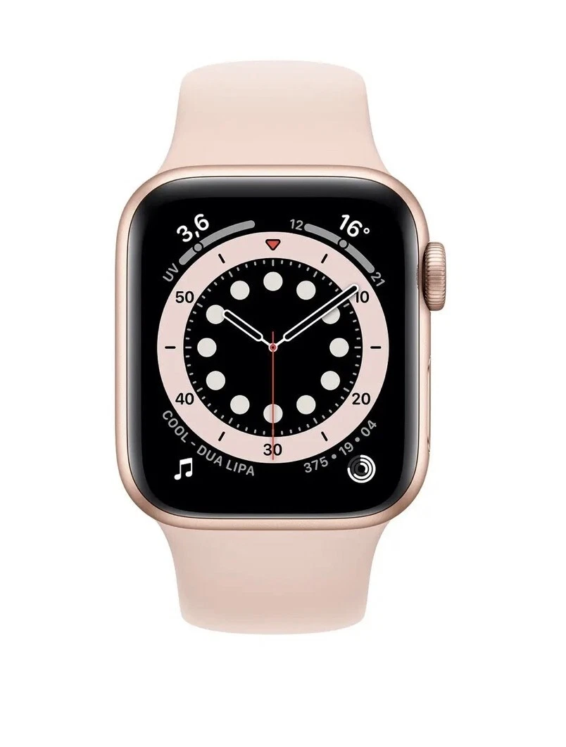 Apple Watch Series 5 2019 GPS 40 mm A2092 Aluminium Or Bracelet Sport Pink Sand 190199266315 eBay