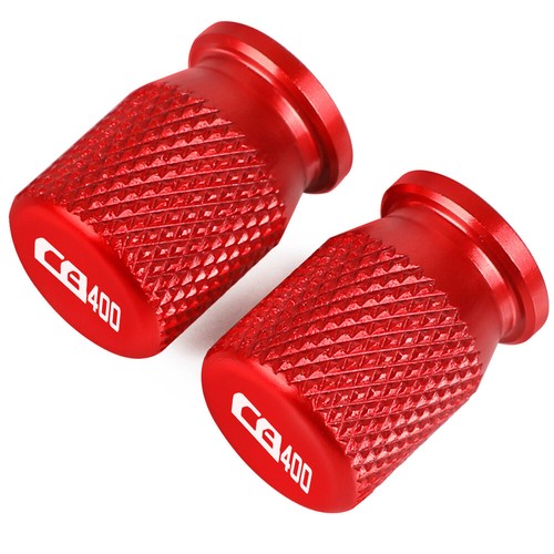 For HONDA CB300F CB400 CB400F CB400SF Wheel Tire Valve Air Port Stem Caps Covers - Picture 4 of 18