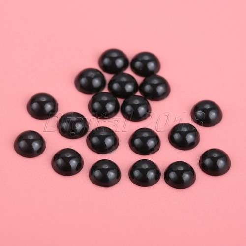 3mm-20mm Black Plastic Safety Eyes For Teddy Bear Doll Animal Puppet Crafts - Picture 12 of 19