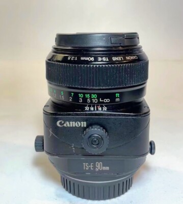 Canon TS-E 90mm f/2.8 Tilt-Shift Portrait Lens