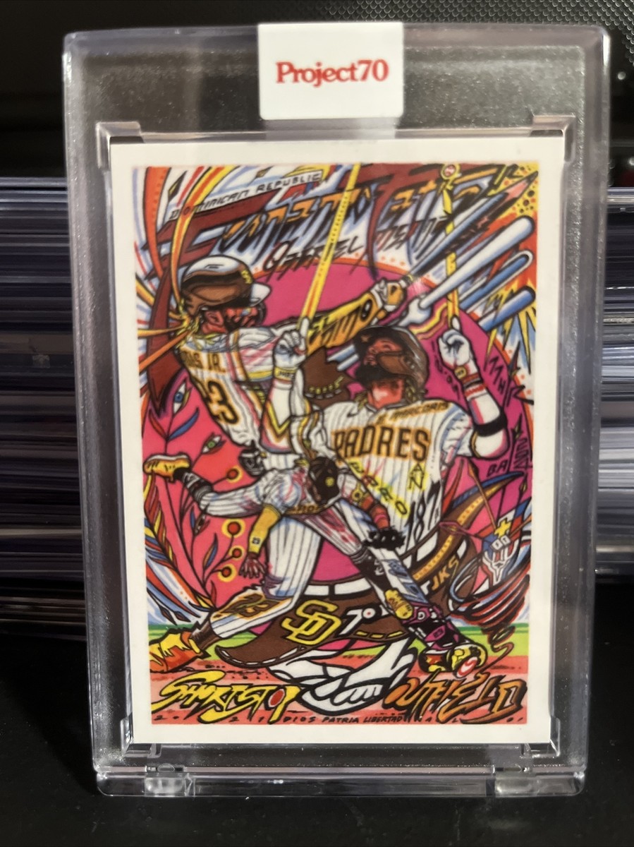 2021 TOPPS PROJECT 70 FERNANDO TATIS JR BY JK5 CARD #578 IN 2021 TOPPS PROJECT 70 FERNANDO TATIS JR BY JK5 CARD #578 IN