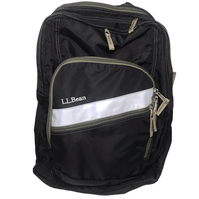 L.L. Bean Deluxe Backpack In Blue Purple And Green Floral Print eBay