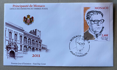 MONACO - FDC - Hundertjahrfeier der Geburt Henri Troyat Schriftsteller