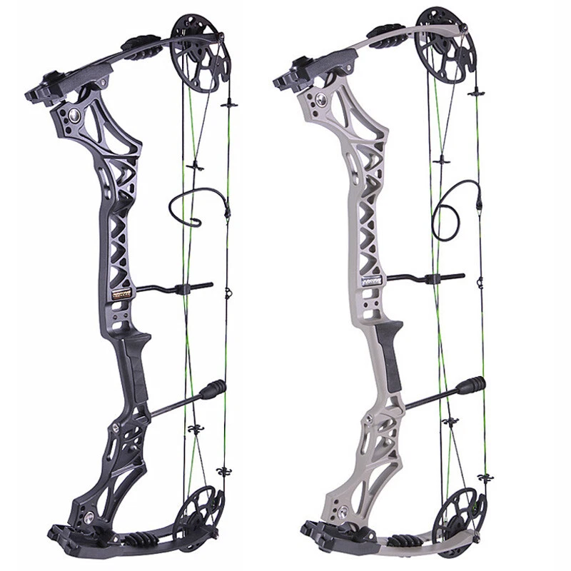 Archery Compound Bow Kit 30-70lbs 320fps Adjustable Arrows Target Hunting Shoot - Image 2 of 4