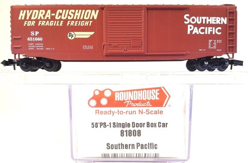 Coche caja puerta única N Roundhouse 81808 50' PS-1 Southern Pacific #651660 | Zustand: Used