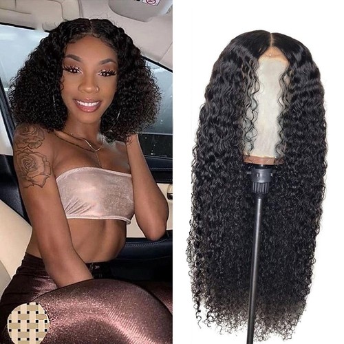 Peruvian Curly Human Hair Wig Glueless Lace Front Human Hair - Picture 28 of 39