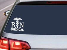 EMS EMT MEDIC DOCTOR SURGICAL NURSE STAR OF LIFE VINYL DECAL STICKER