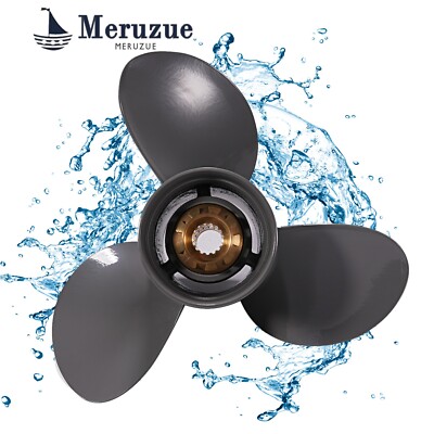 Boat Propeller 13 1/2 x 15 for Honda Engine BFP60 BF 75/90/115/130Hp 15 Spline