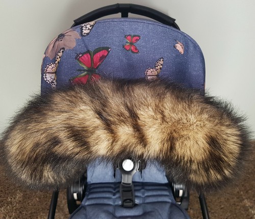 PUPPEN Kinderwagen Luxus Kunstfell KAPUZENVERKLEIDUNG Baby Mädchen Kinderwagen Kinderwagen Spielzeug Spielpuppe - Bild 62 von 254