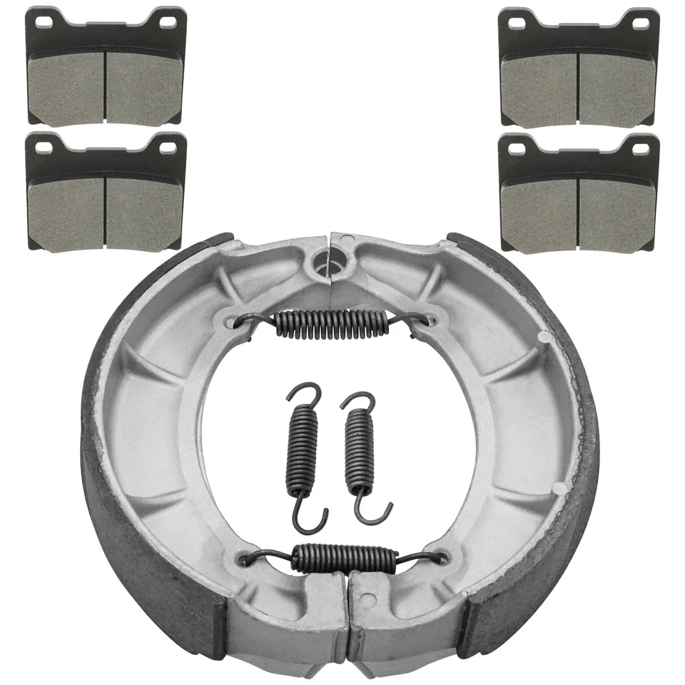 Pastillas de freno delanteras y zapatas traseras para Yamaha XV1100 XV1100S Virago 1100 1986-1999 Foto 4 de 4
