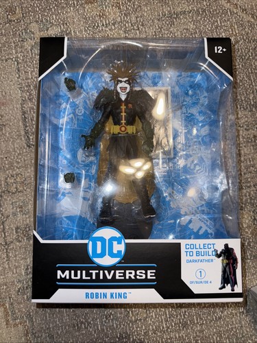 Robin King 6" Dark Nights: Death Metal DC Multiverse (No BAF) - Picture 2 of 2
