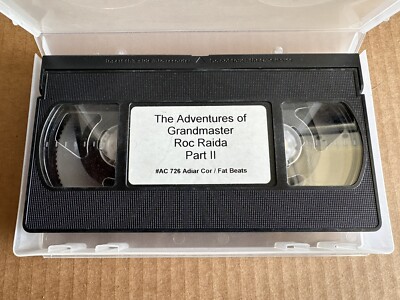 THE ADVENTURES OF GRANDMASTER ROC RAIDA PART II VHS X-Ecutioners