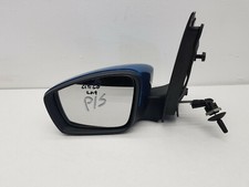 2018 (68) SKODA CITIGO FRONT LEFT PASSENGER SIDE WING MIRROR IN BLUE LW5M