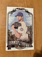 2022 Topps Allen & Ginter - Jacob deGrom #BC-12 Cabinet Oversized Boxloader Card