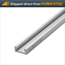 POWERTEC Aluminum Miter T-Track, 32-Inch (71566)