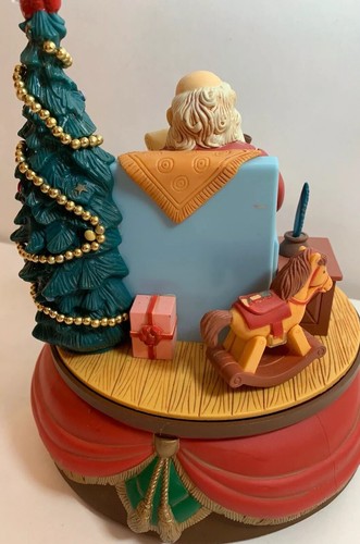 Santa’s Best Music Box Animated 1992 Vintage (f) - Picture 4 of 6