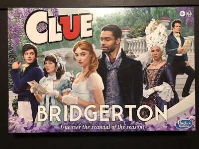 CLUE Bridgerton Edition by Hasbro Gaming, Netflix New Sealed