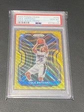 2020-21 Cole Anthony Gold Wave Prizm Panini Prizm RC SP #292 Magic PSA 10 (OBO)