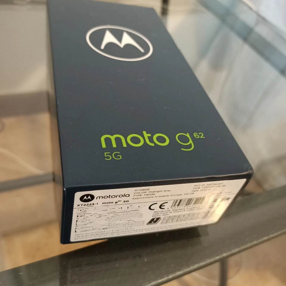 MOTOROLA MOTO G62 5G 6.5" DUAL SIM IBRIDA ANDROID 12 4 GB 128 GB 5000 MAH GRIGIO - Immagine 4 di 4