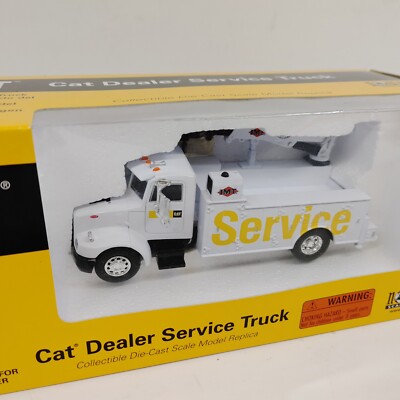 Cat Dealer Service Truck Peterbilt 1:50 Scale Model Norscot 55118