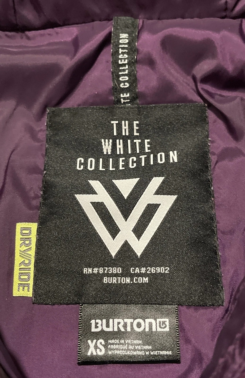 burton collection dryride blossom floral ski snowboard jacket