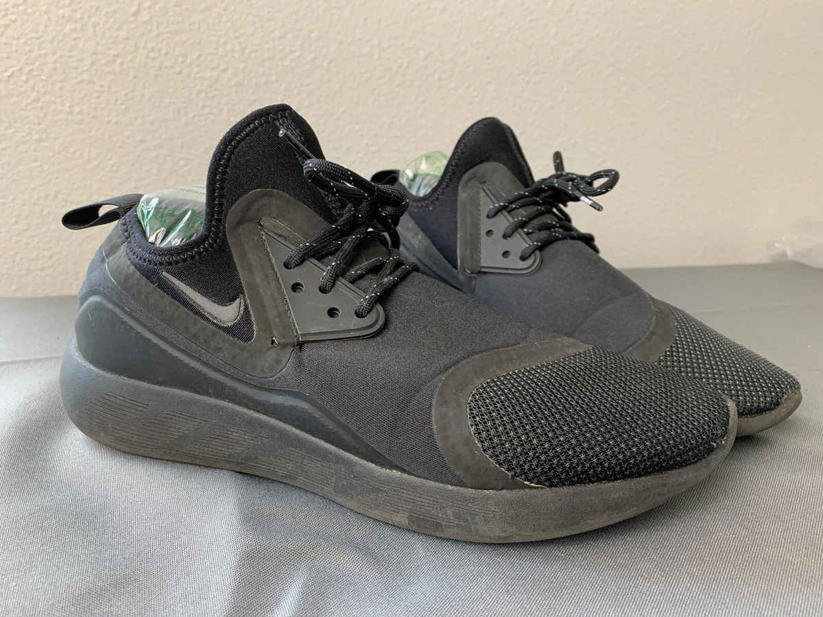 Nike LunarCharge Essential Triple Black Volt 923620-001 Woman Size Us8.5 |