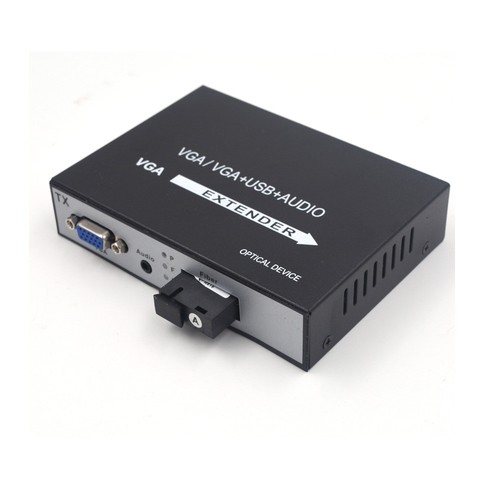 VGA Extenders 1080P VGA over Fiber optic up 20Km singlemode Transmitter Receiver - Afbeelding 6 van 11