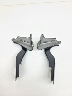 2024-2026 MAZDA CX-90 CX90 HOOD BONNET LEFT & RIGHT SIDE HINGE SUPPORT BLACK OEM