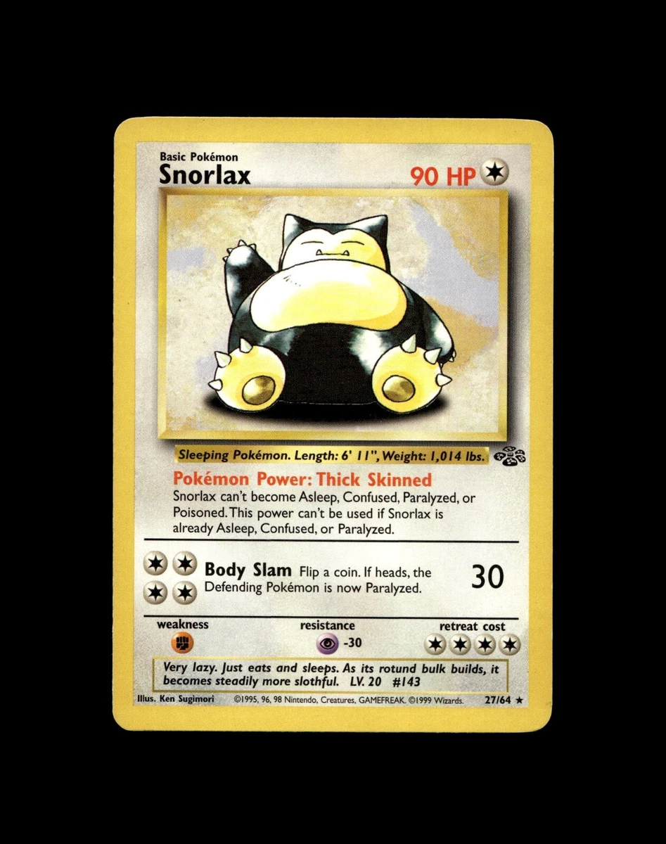 pokemon card snorlax value Snorlax Pokémon TCG Cards for sale