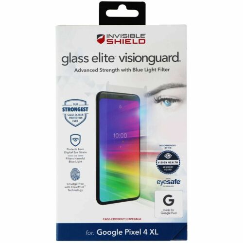 ZAGG InvisibleShield Glass Elite VisionGuard Screen Protector for Pixel 4 XL - Picture 1 of 2