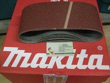 Nastro Abrasivo MAKITA 76x457mm 5pz 9910 9911 bosch hilti dewalt metabo 