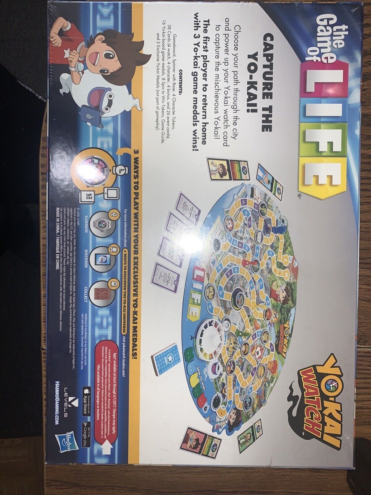  Hasbro Gaming The Game of Life: Yo-kai Watch Edition