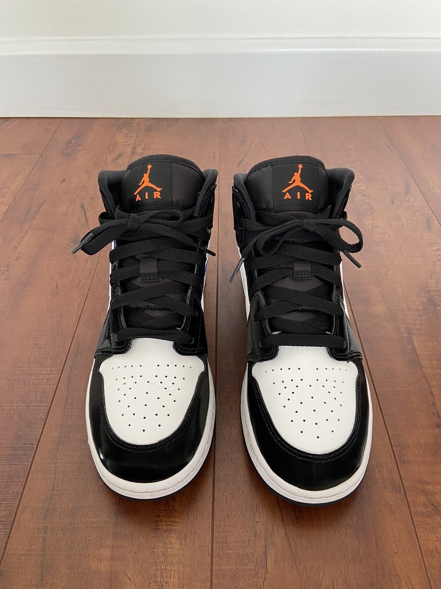 Air Jordan 1 MID (GS) Black/ Racer Blue/ White | eBay