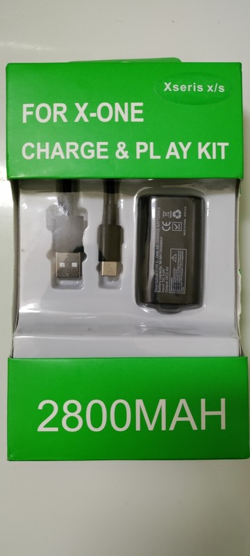 Xbox Series S/X wireless controller 2800 mah battery charger cable usb-c new nib